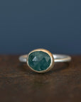 Aegean Green Grandidierite Ring