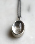 Beach Sand Necklace | Oval