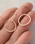 Full Circle Earrings | Gold Filled