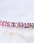 Spinel Chain Bracelet - August Birthstone