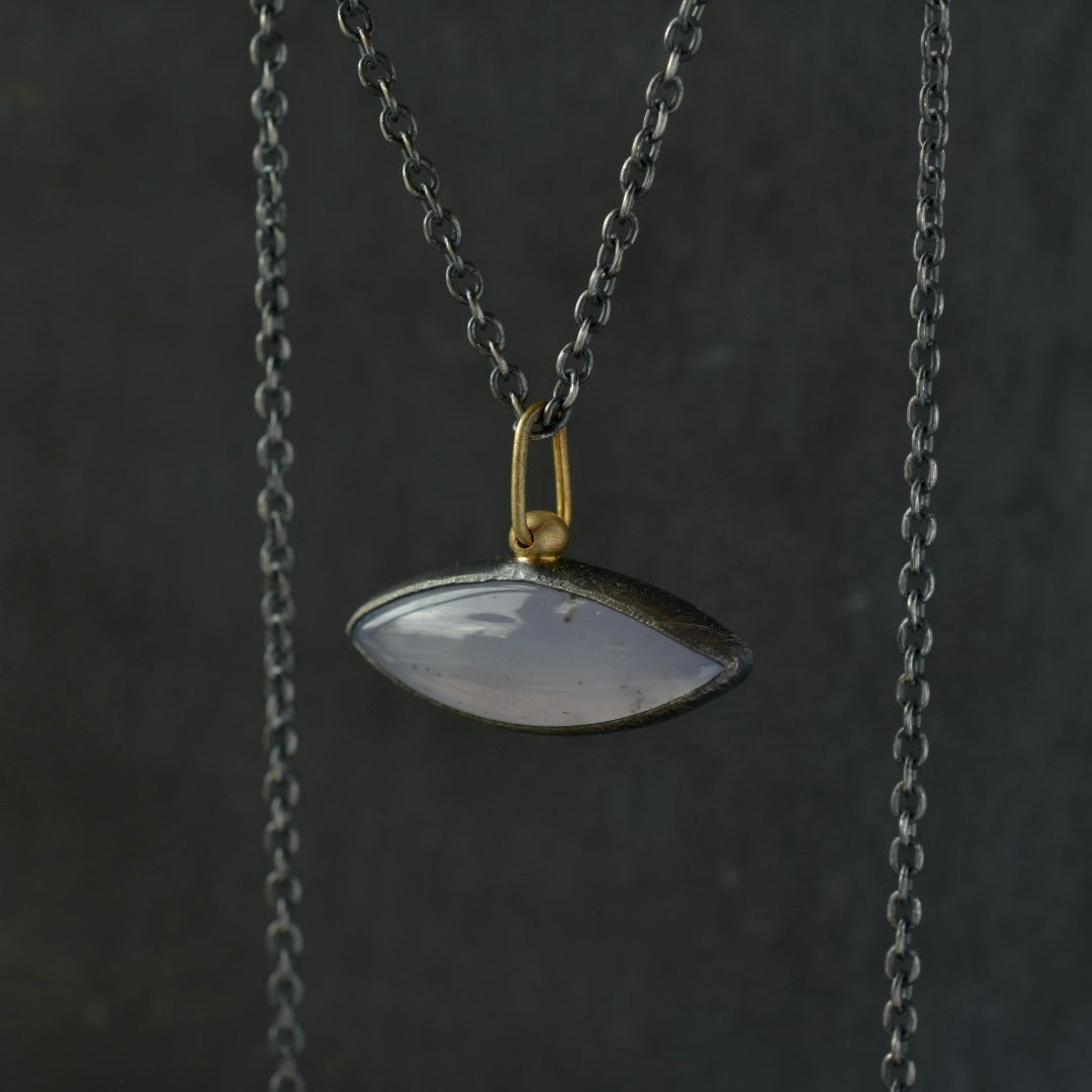 Blue Chalcedony Necklace