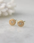 Compass Studs | Diamond