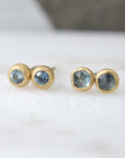 Montana Sapphire Bubble Studs