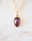 Mahenge Garnet Spear Pendant