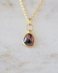 4.22ct Winza Sapphire Pendant. One of a Kind — 18k Yellow Gold