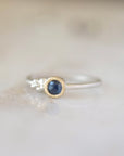 Mini Salted Ring | Australian Sapphire