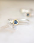 Mini Salted Ring | Australian Sapphire
