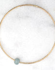 Aquamarine Bangle
