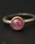 Raspberry Sapphire Ring