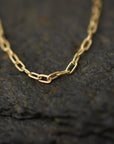 Paperclip Chain | 14k Gold