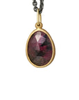 Winza Sapphire Pendant | 18k Yellow Gold