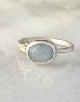 Salted Aquamarine Ring