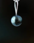Tahitian Pearl Pendant | Sterling Silver