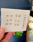 Salted Cluster Studs