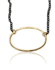 Ovolo Necklace | Mixed Metals
