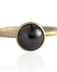 Black Tahitian Pearl Ring