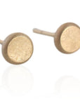 Pebble Studs / 14k Gold