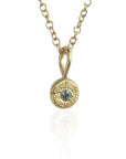 Compass Pendant | Sapphire