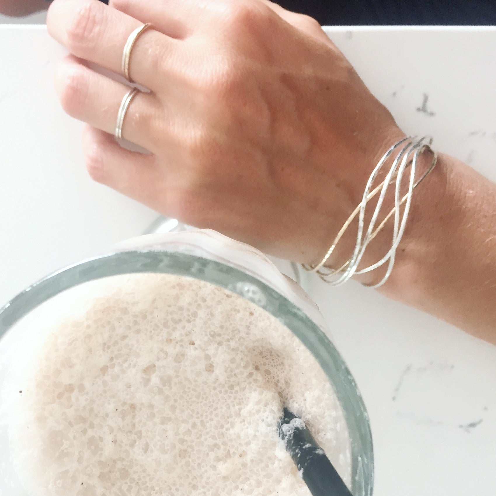 【超美品】CTHY HERITAGE/WAVE LAYERED BANGLE The Wave Bangle - MiniCyber