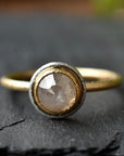 Hali Engagement Ring | 18k + platinum