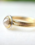 Hali Engagement Ring | 18k + platinum