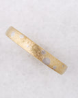 Stardust Wedding Band in 18k Gold + Platinum
