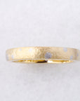 Stardust Wedding Band in 18k Gold + Platinum