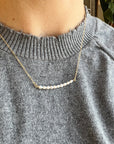 Pearl Bar Necklace