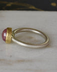 Raspberry Sapphire Ring