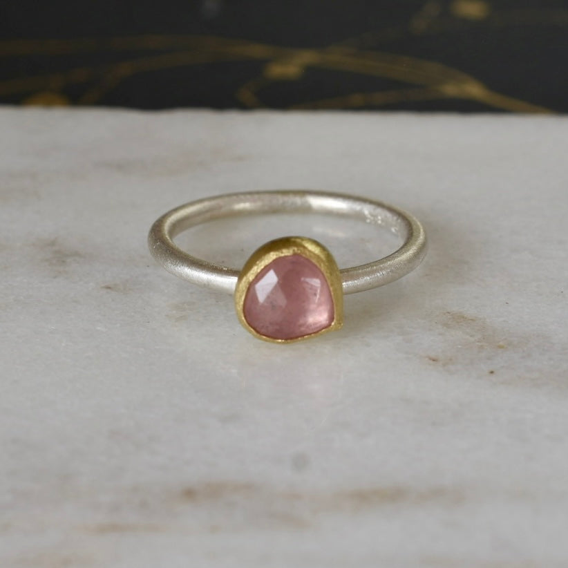 Light Pink Sapphire Ring