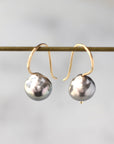 Tahitian Keshi Pearl  Earrings