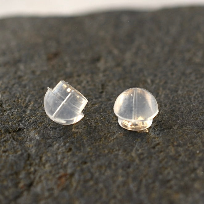 Peruvian Opal Stud Earrings in 14k gold