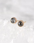 Rose Cut Diamond Bubble Studs