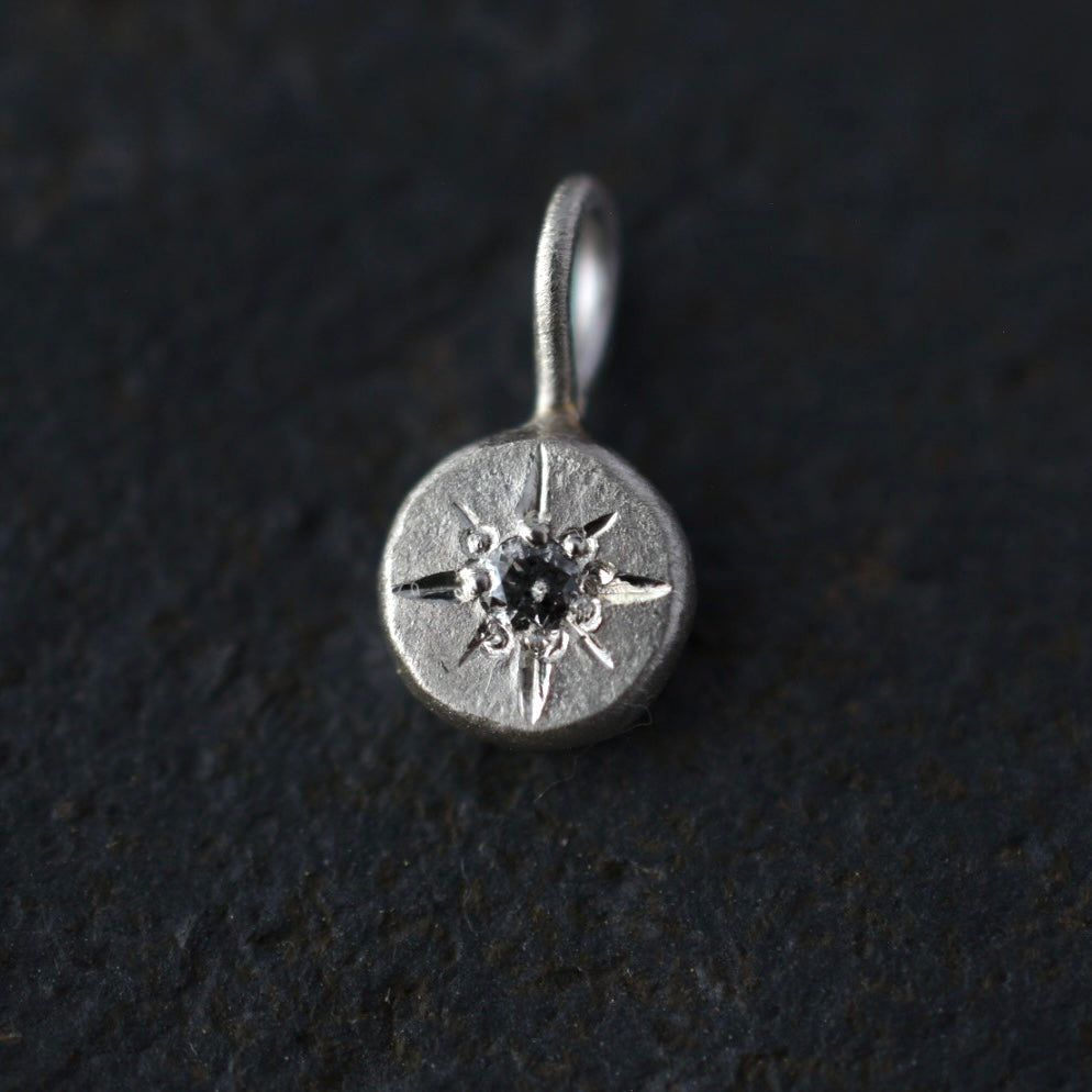 Compass Pendant | Silver