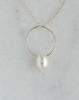 Pearl Full Circle Pendant