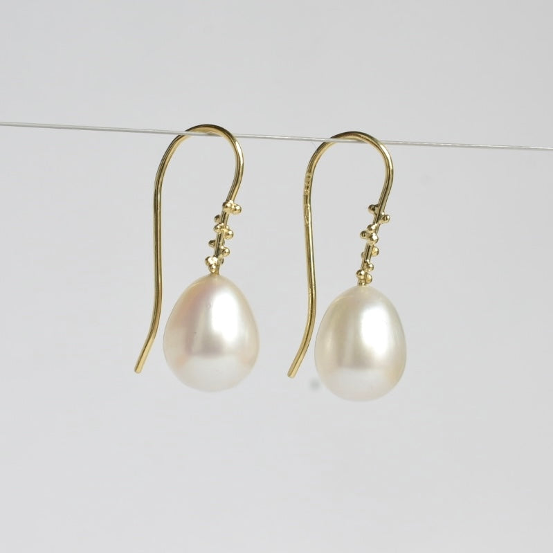 Pearl Salted Drop Earrings