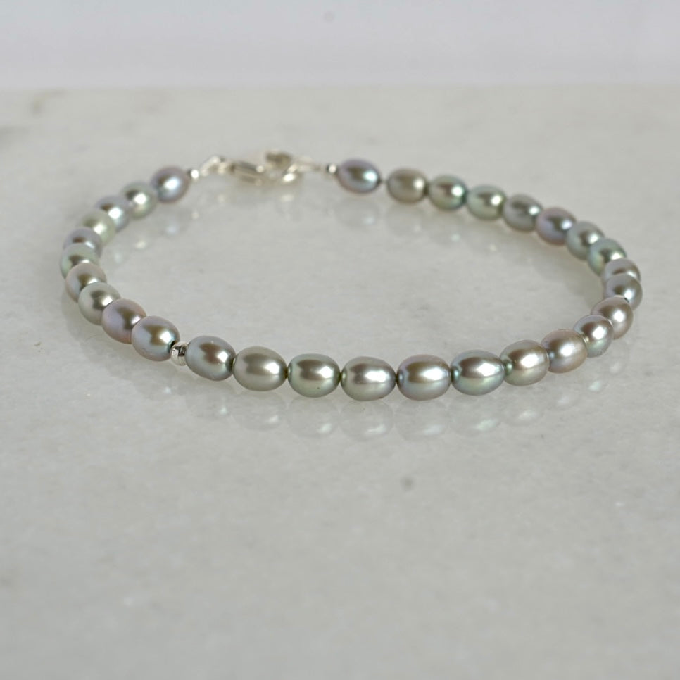 Pearl Lichen Bracelet