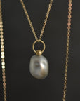 Silver Grey Tahitian Pearl Pendant