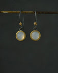 Chalcedony Kettle Earrings