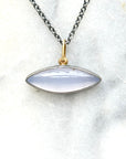 Blue Chalcedony Necklace