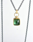 Green Tourmaline Pendant