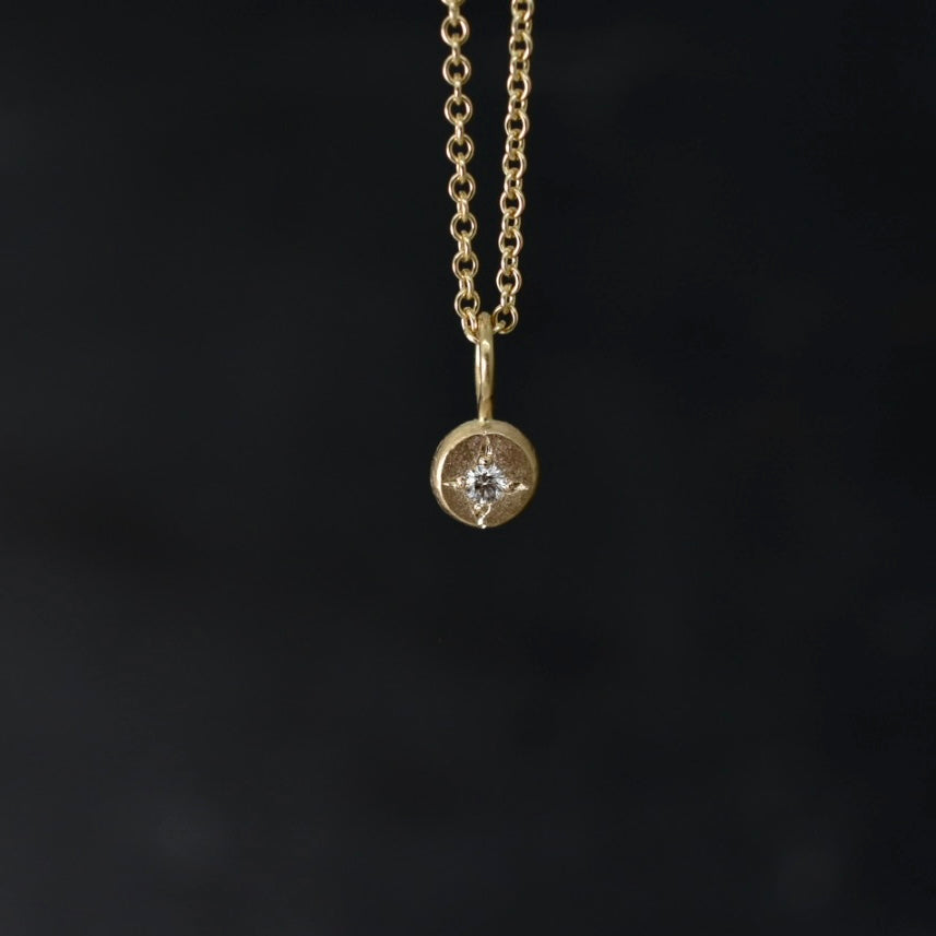 Compass Pendant | Diamond