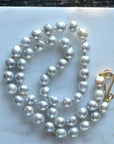 Japanese Saltwater Knotted Pearl Necklace