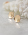 Pebble Studs | Gold Filled