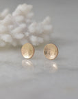 Pebble Studs | Gold Filled