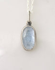 Cornflower Blue Fluorite Pendant