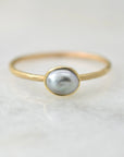 Tahitian Keshi Pearl Ring