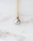 Peachy Tahitian Pearl Charm 2