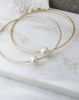 White Pearl Bangles