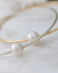 White Pearl Bangles